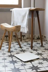 Glaffy osobní váha: bílá
