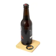Squnito tácek s otvírákem na láhve: přírodní