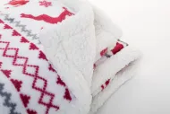 Hobborn RPET vánoční deka: vícebarevná