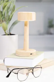 Lumboo bambusová stolní lampa: přírodní
