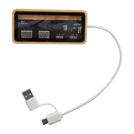 SeeHub průhledný USB hub: přírodní, průhledná