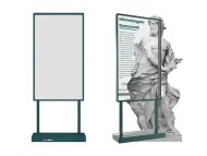 Transparentní OLED LG - dotykový informační systém