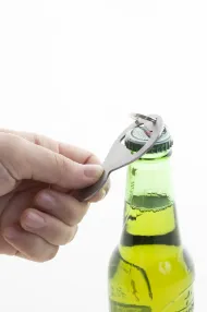 BeerCart přívěsek na klíče do nákupního vozíku: stříbrná