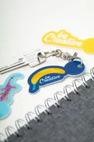 ColoShop Creative přívěšek na klíče se žetonem do vozíku: bílá