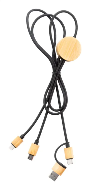 Cobbel USB nabíjecí kabel: přírodní, černá