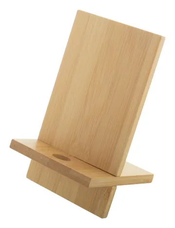 Gibba bambusový stojánek na mobil: přírodní