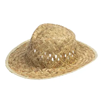 Leafra slaměný klobouk: přírodní