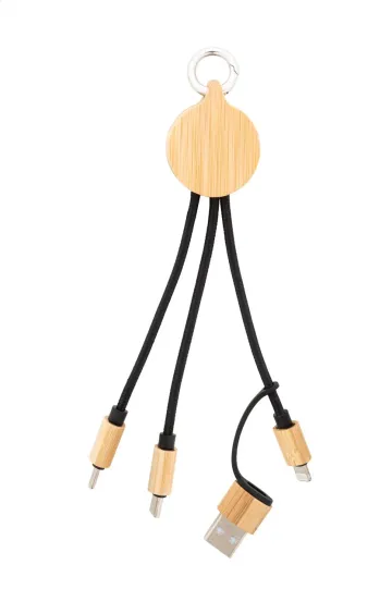 Cobbel Mini USB nabíjecí kabel: přírodní, černá