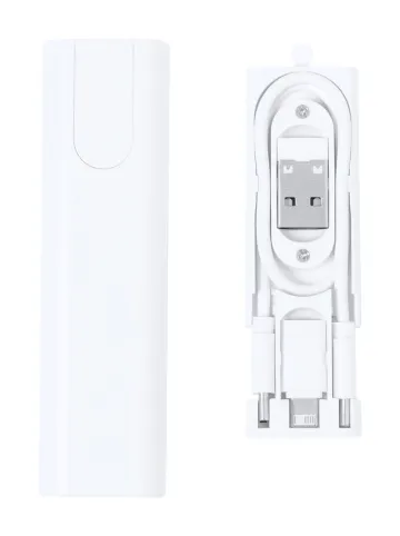 Complix Sada USB nabíjecích kabelů: bílá