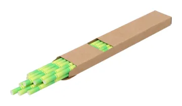 BamStraw sada brček na pití: zelená