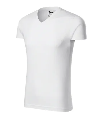 Slim Fit V-neck tričko pánské