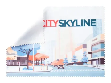 Dioptry čistící hadřík na brýle: bílá