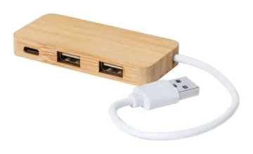 BooHub  USB hub: přírodní