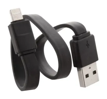 Stash USB nabíjecí kabel: černá