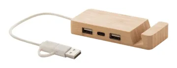 Mobaru USB hub: přírodní